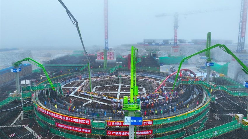 China inicia construção da 2ª fase do projeto de energia nuclear de Zhangzhou