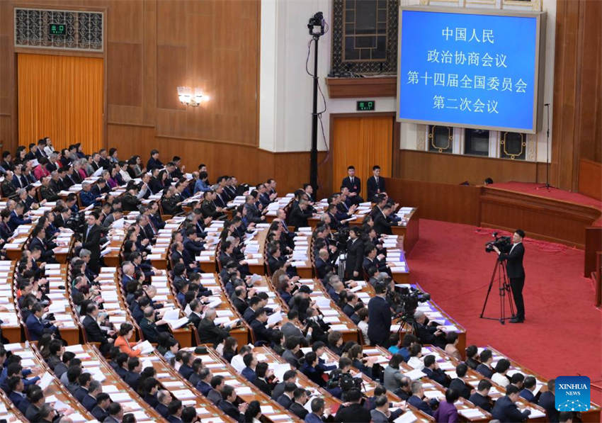 Mais alto órgão consultivo político da China realiza 3ª reunião plenária da sessão anual
