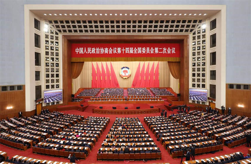 Principal órgão consultivo político da China realiza reunião de encerramento da sessão anual