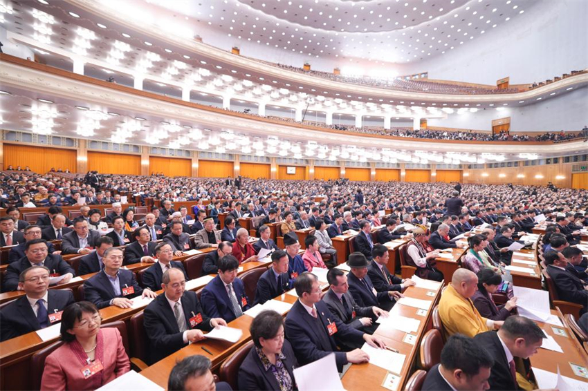 Principal órgão consultivo político da China conclui sessão anual, reunindo forças para modernização