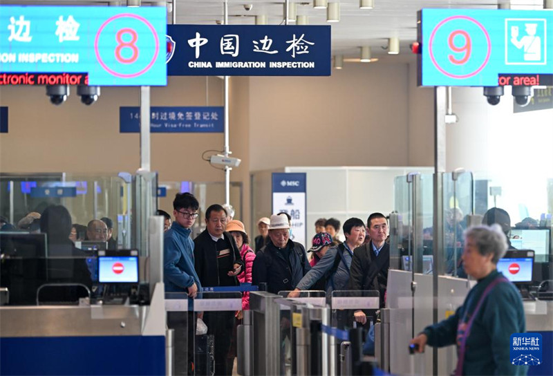Porto Internacional de Cruzeiros de Tianjin registra recuperação do turismo
