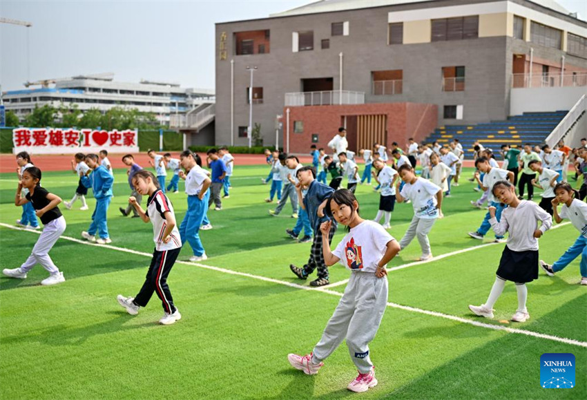 Nova Área de Xiong'an promove construção da educação de alta qualidade