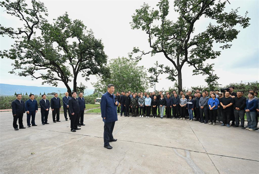 Xi Jinping faz inspeções nas províncias de Shaanxi e Gansu, no noroeste da China
