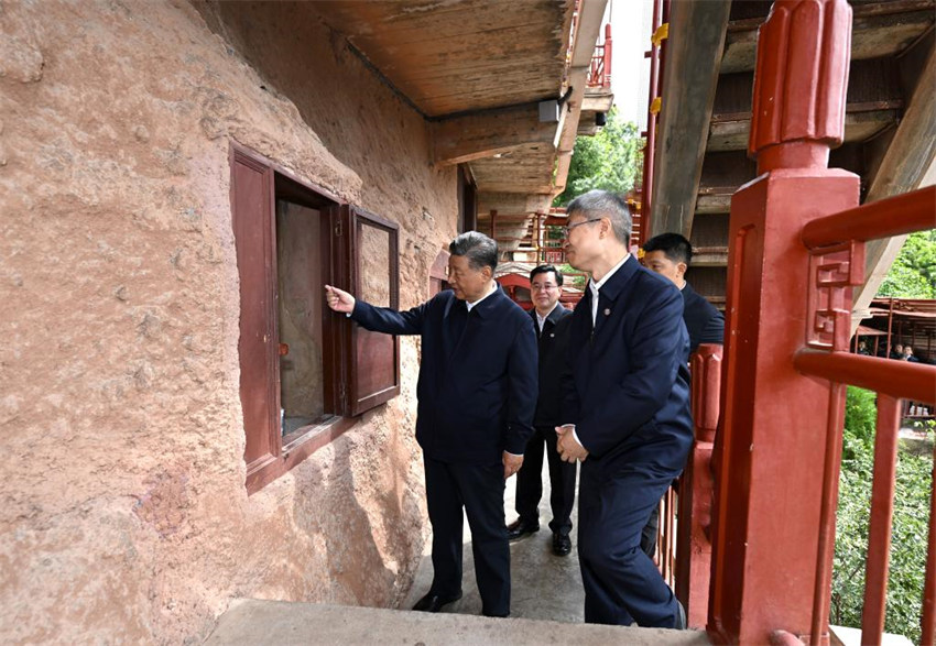 Xi Jinping faz inspeções nas províncias de Shaanxi e Gansu, no noroeste da China