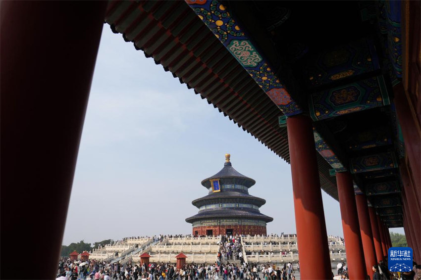 Beijing quebra recordes de turismo durante o feriado da 