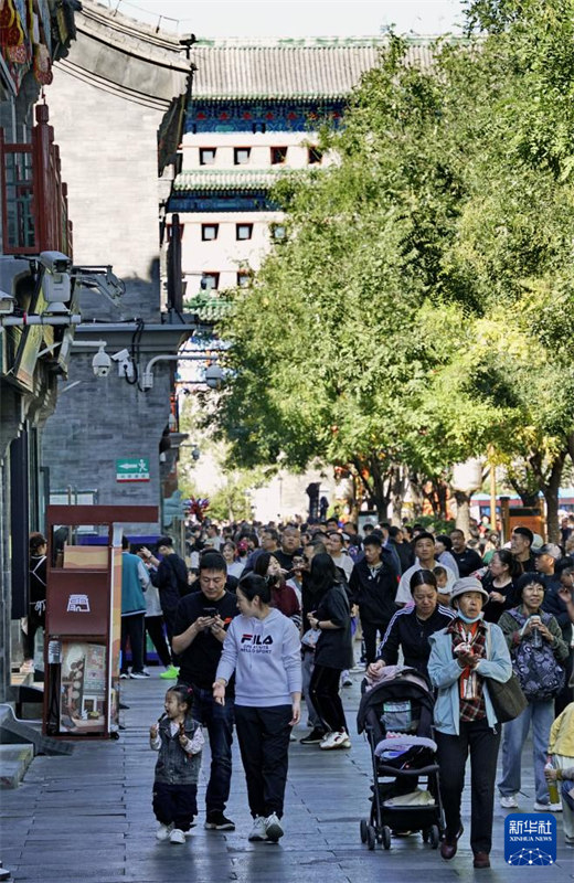 Beijing quebra recordes de turismo durante o feriado da 