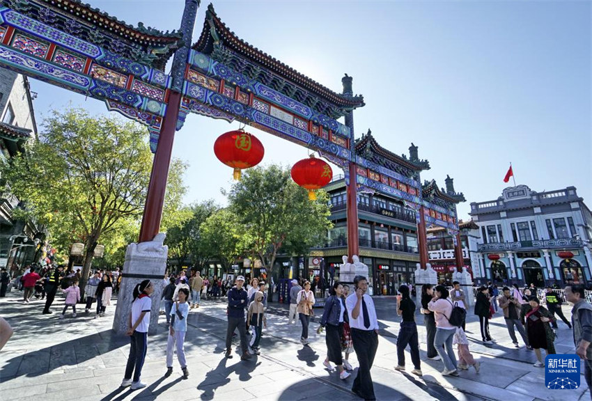 Beijing quebra recordes de turismo durante o feriado da 