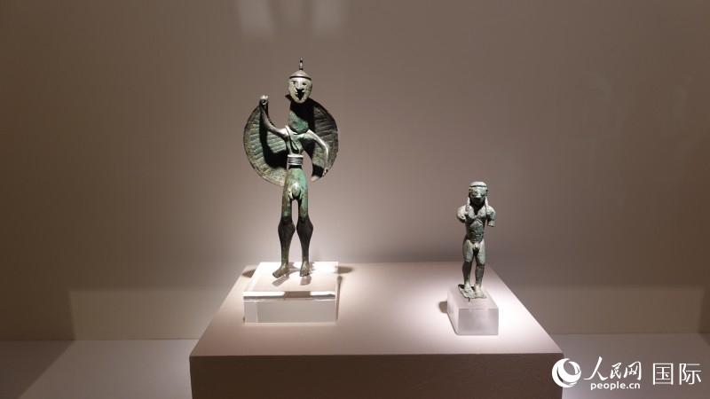 Exposição especial com artefato grego antigo inaugurada em Beijing