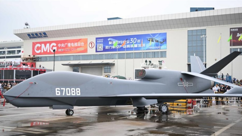 UAVs e sistemas aéreos não tripulados exibidos no Airshow China