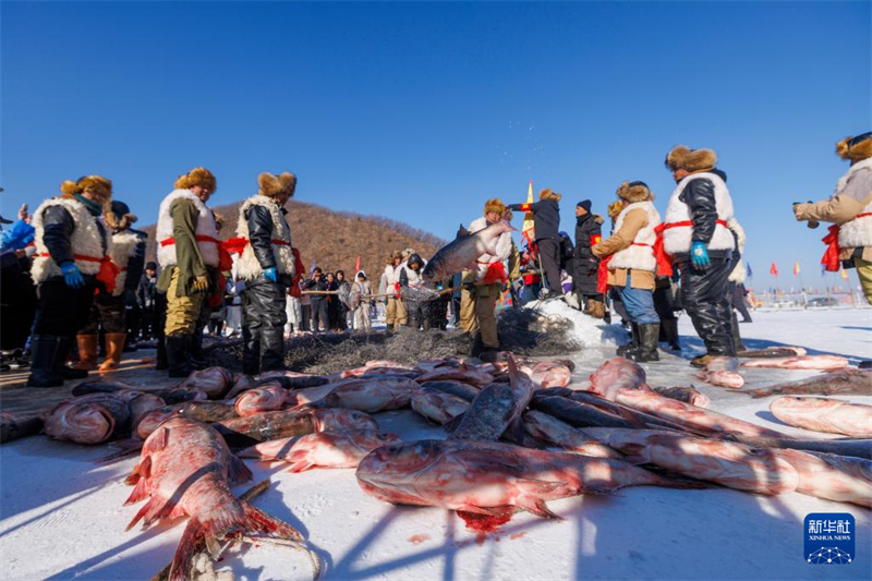 Festival de pesca é inaugurado no nordeste da China