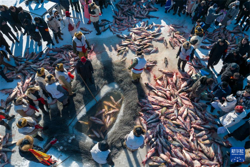 Festival de pesca é inaugurado no nordeste da China