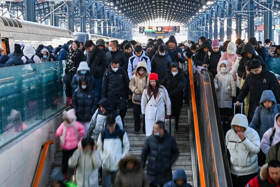 China vê aumento de viagens com o fim do feriado do Festival da Primavera