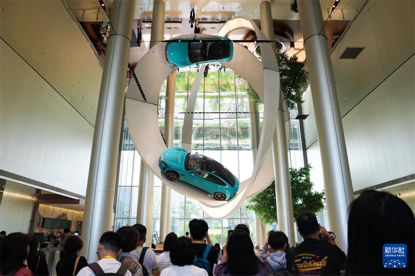 Fábrica de Automóveis Xiaomi produz veículo de nova energia em 76 segundos