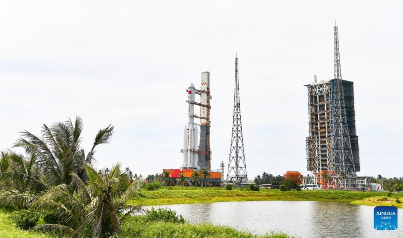 Espaçonave chinesa Tianzhou-9 é transportada para local de lançamento