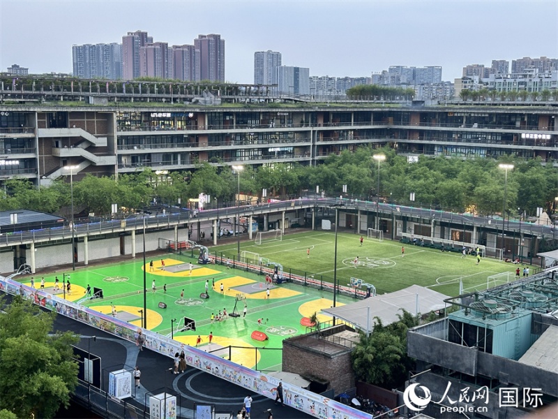 Chengdu: marco arquitetônico vira centro esportivo comunitário nos preparativos para os Jogos Mundiais de 2025