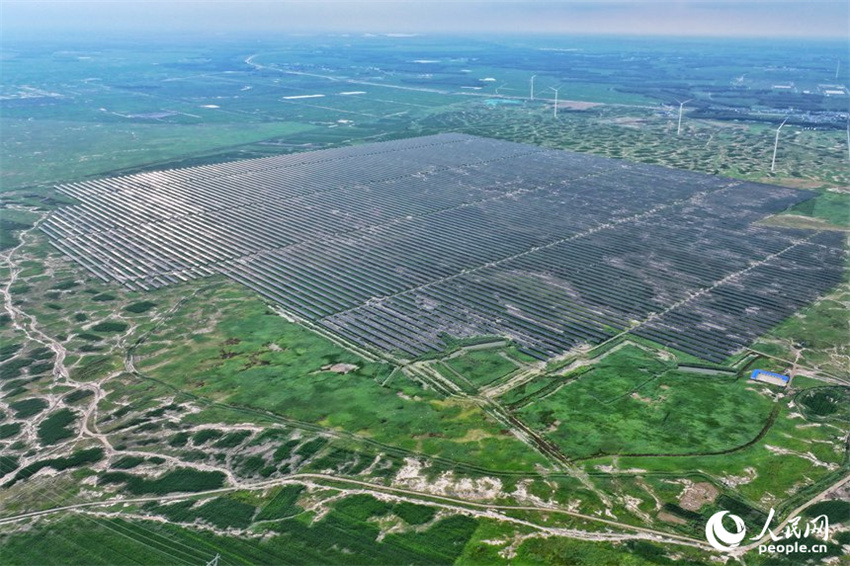 Novos projetos de energia surgem na região oeste de Jilin, no nordeste da China