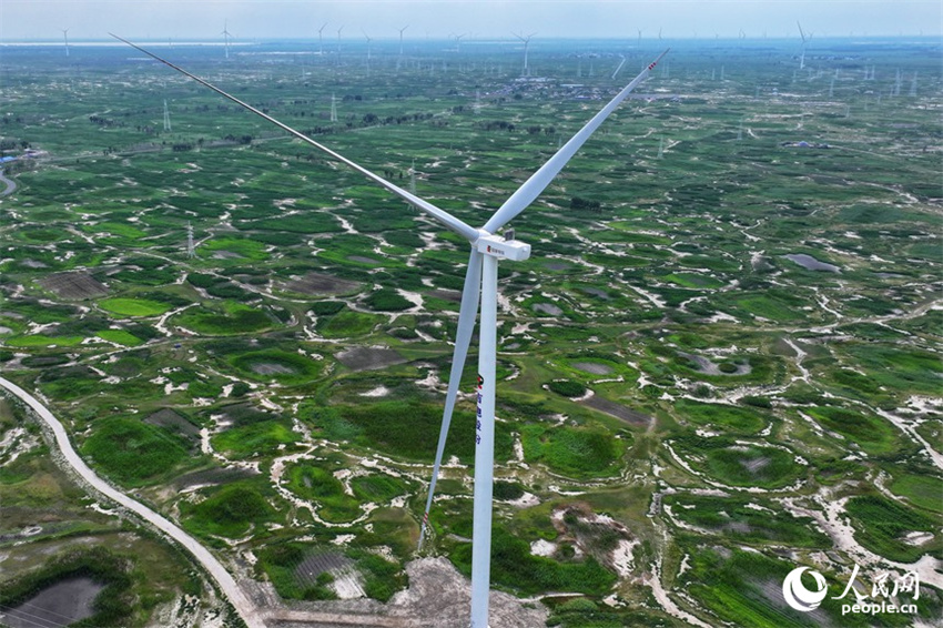 Novos projetos de energia surgem na região oeste de Jilin, no nordeste da China