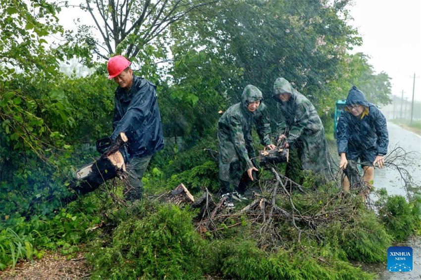 Províncias do leste da China intensificam prevenção de desastres para o tufão Co-May