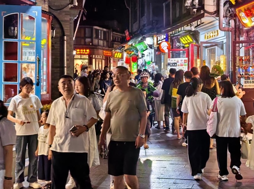 Economia noturna prospera em Beijing