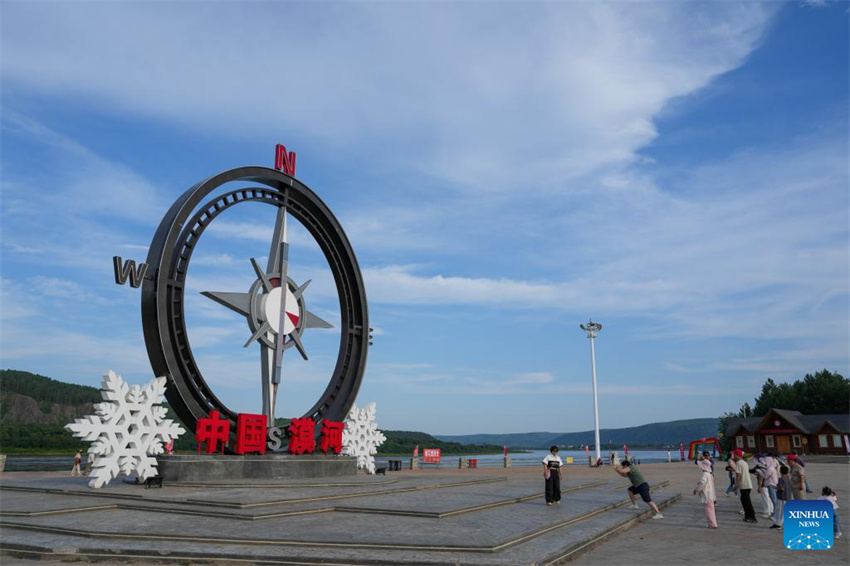 Cidade mais ao norte da China se torna um destino popular para viagens de verão