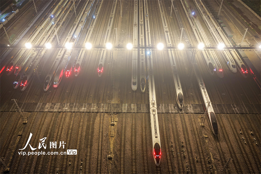 Nanjing inicia manutenção em trens de alta velocidade