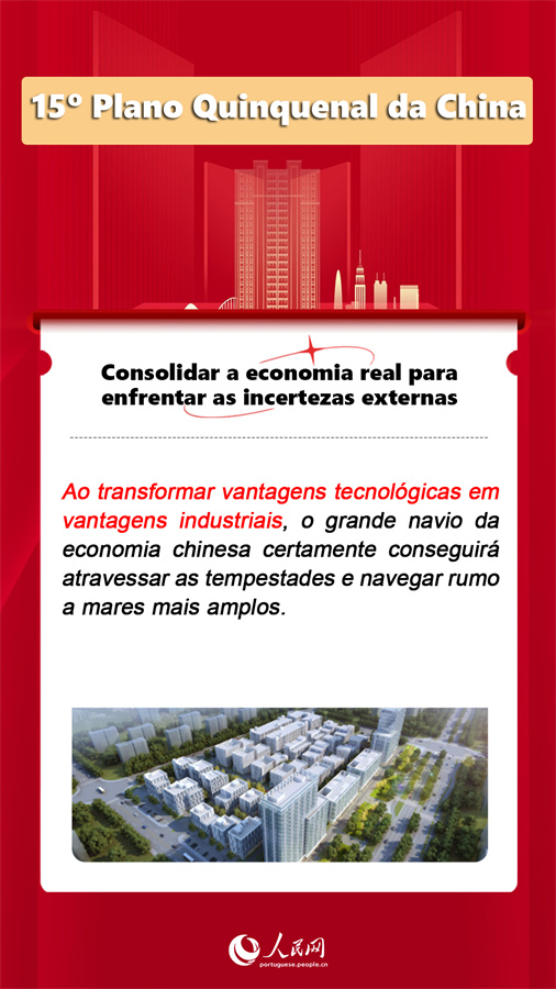 15º Plano Quinquenal coloca o fortalecimento da base da economia real como prioridade máxima