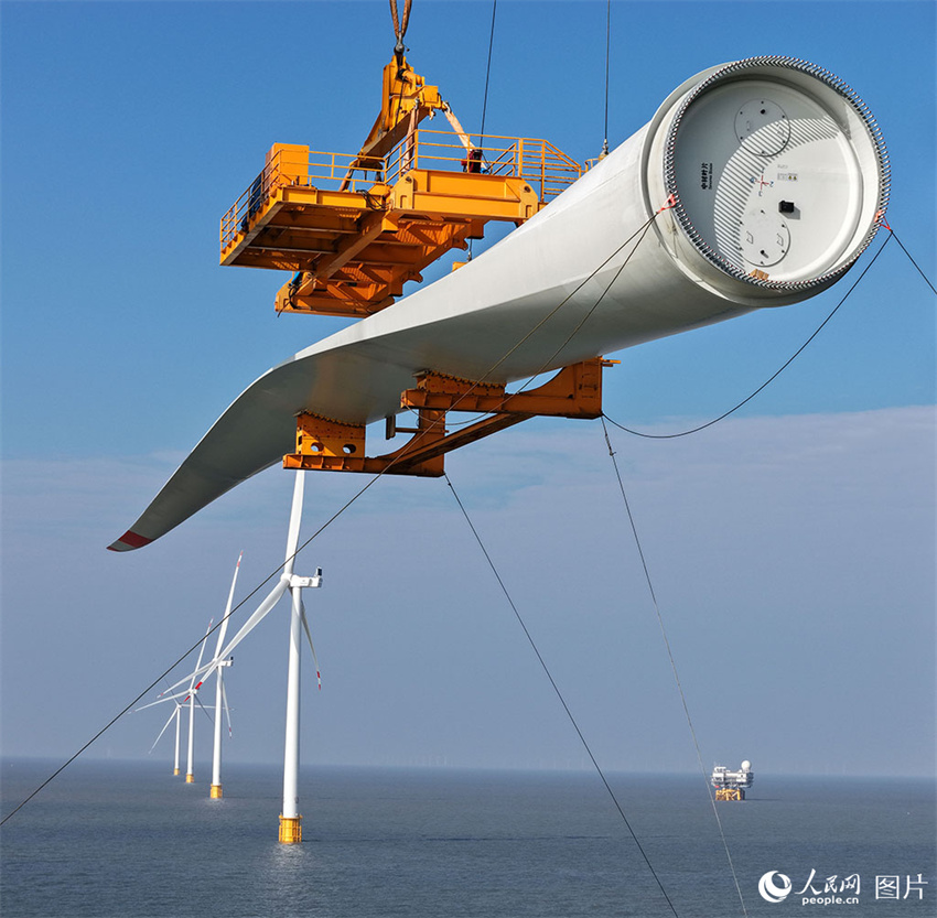 China: projeto de energia eólica offshore mais distante conecta à rede elétrica