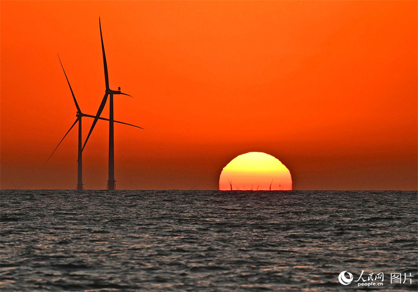 China: projeto de energia eólica offshore mais distante conecta à rede elétrica