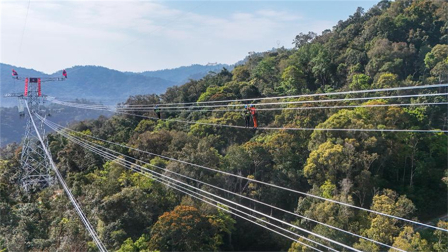 Projeto de interconexão de energia de 500 kV China-Laos atinge conectividade total