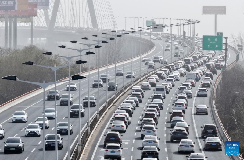 Corrida de viagens da Festa da Primavera na China ultrapassa meio percurso com 5,08 bilhões de viagens