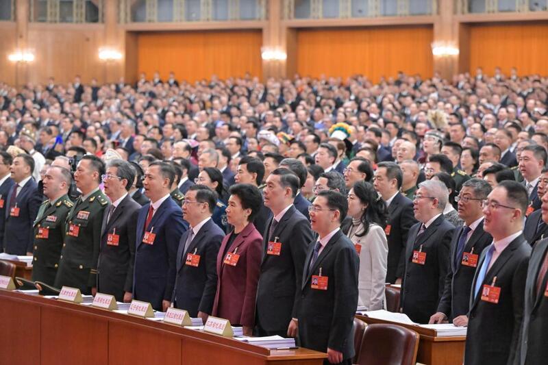 Legislatura nacional da China inicia sessão anual