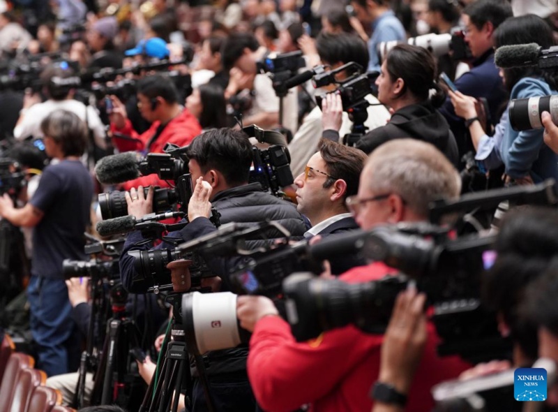 Legislatura nacional da China realiza reunião de encerramento da sessão anual