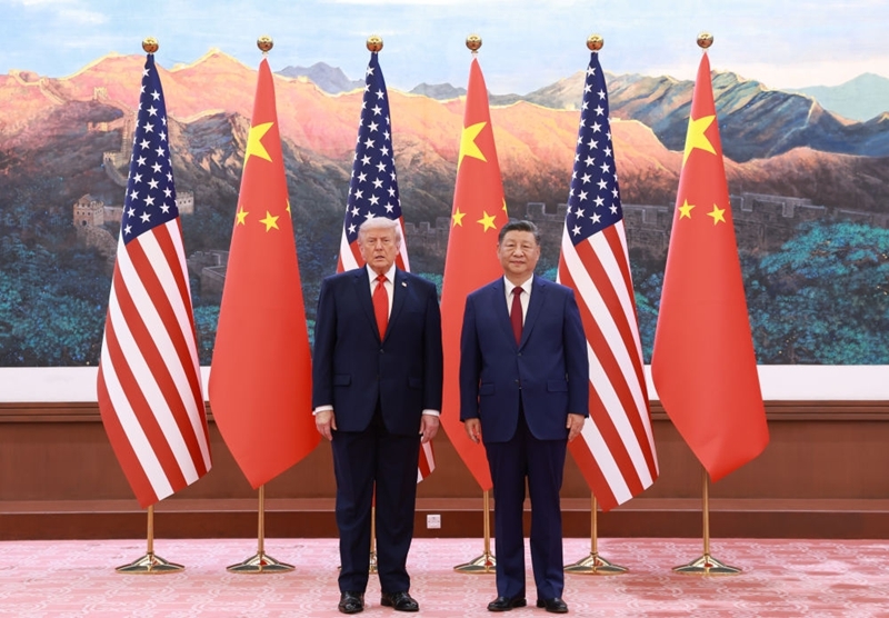 Xi Jinping mantêm conversas com Trump em Beijing