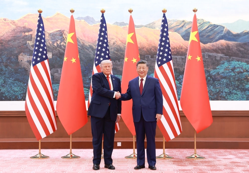 Xi Jinping mantêm conversas com Trump em Beijing