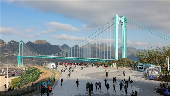 Megaprojetos se consolidam como potências turísticas durante o Ano Novo Chinês Os superprojetos chineses serviram como grandes atrações turísticas durante o feriado do Festival da Primavera, que terminou no início desta semana, demonstrando a capacidade da engenharia do país e impulsionando a vitalidade cultural e econômica.A Ponte do Grande Cânion de Huajiang, na província de Guizhou, sudoeste da China, reconhecida como a ponte mais alta do mundo, atraiu mais de 300.000 visitantes em apenas nove dias, de 15 a 23 de fevereiro, sendo que 75% turistas viajaram de carro e mais da metade deles a partir de outras províncias.